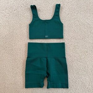 SET Active Sculptflex 3 piece set in Forest - XS